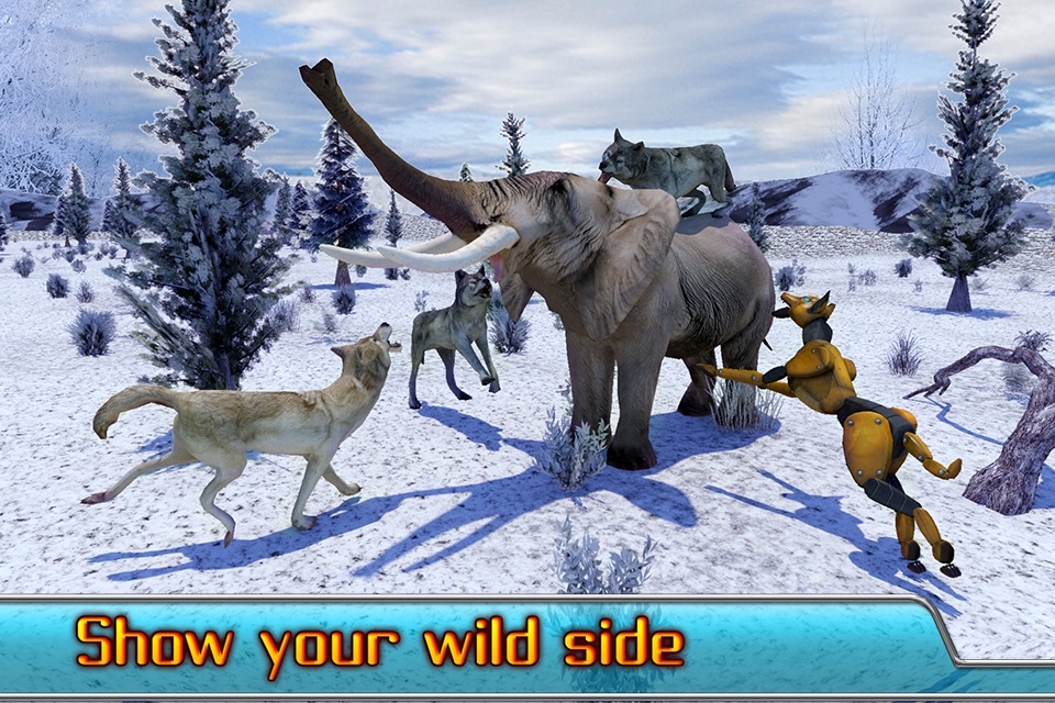 Angry Wolf Simulator 3D screenshot 3