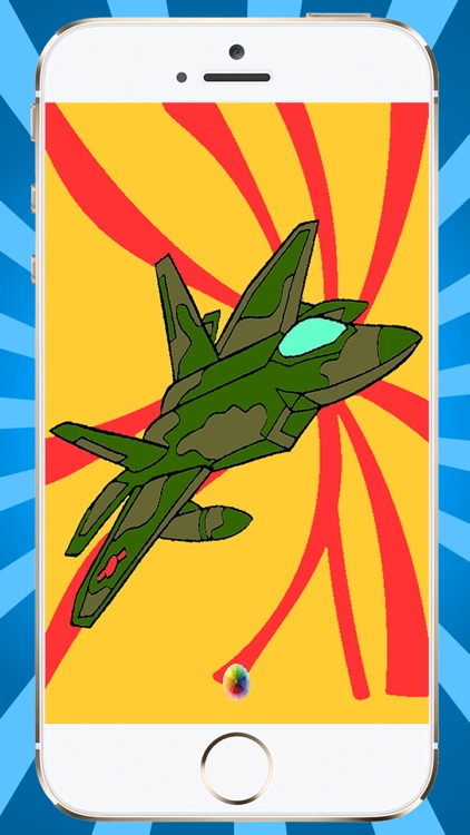 Planes Coloring-Book screenshot-3