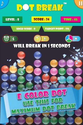 Dot Break™ : Bubble Breaker screenshot 2