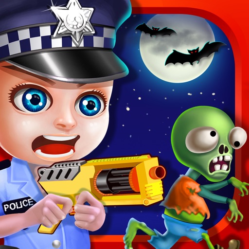 Crazy Policeman Hero - Zombie Rescue