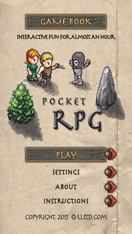 Gamebook: Pocket RPG