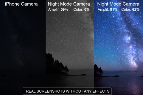 Night Vision” (Photos and Videos in low light) screenshot 3