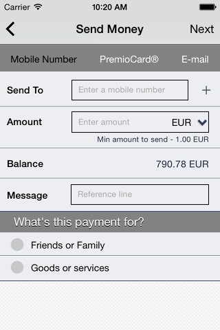 Business PremioCard screenshot 4