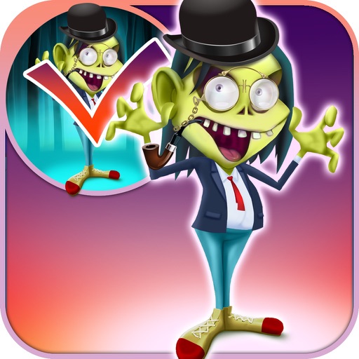 My Scary Little Zombies And Monsters Draw and Copy Game Free Game Icon