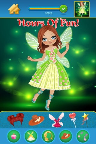 My Secret Fairy Land Copy And Draw Dressing Up Club Game - Free App screenshot 3