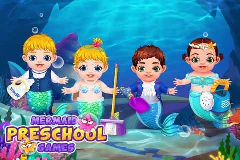 Little Ocean Babies: Mermaid School Adventure screenshot 4