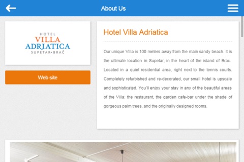 Villa Adriatica mobile screenshot 3