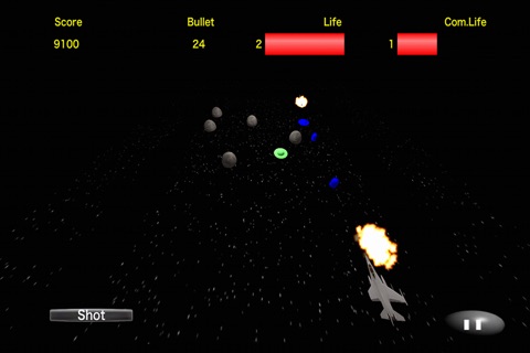 Space Fighter 3D with UFO screenshot 2