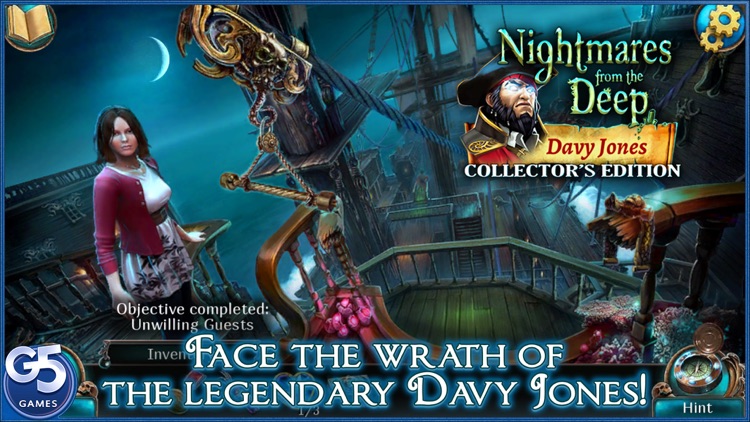 Nightmares from the Deep™: Davy Jones, Collector's Edition screenshot-0