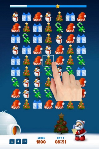 Christmas Rush - Free X-mas Matching Puzzle Game For Kids screenshot 3