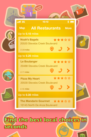 Скриншот из Where To Eat? PRO - Find restaurants using GPS.