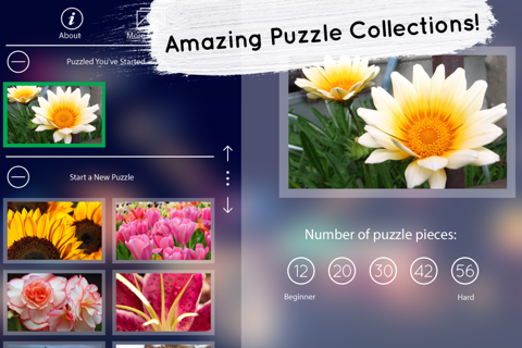 Venn Flowers: Overlapping Jigsaw Puzzles screenshot 4