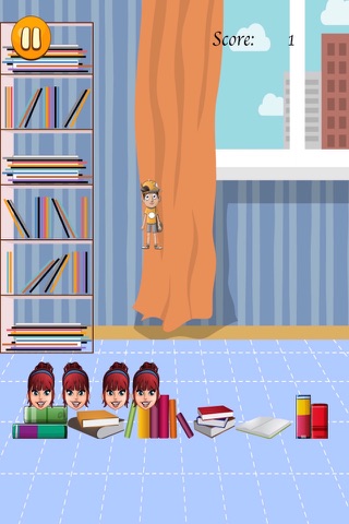 Jumping Teen Escape - Lazy Boy Avoiding Books - Premium screenshot 4