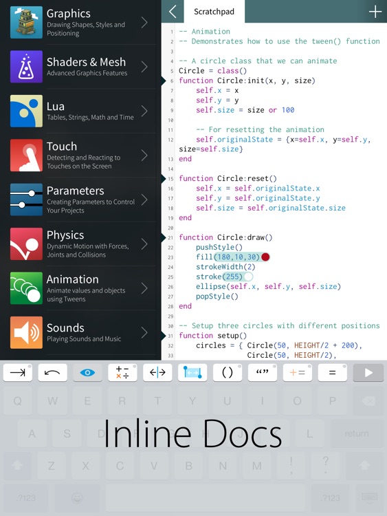 Codea Scratchpad screenshot-3
