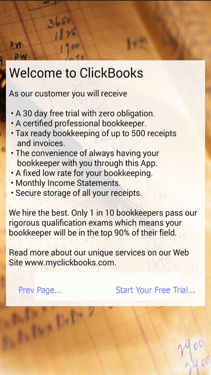 ClickBooks - Bookkeeping as Easy as Taking a Picture