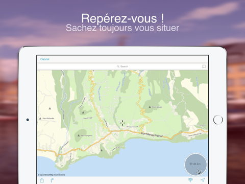 La Réunion : Carte Hors Connexion La Réunion : Carte Hors Connexion
