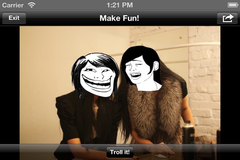 Trollface Maker screenshot 3