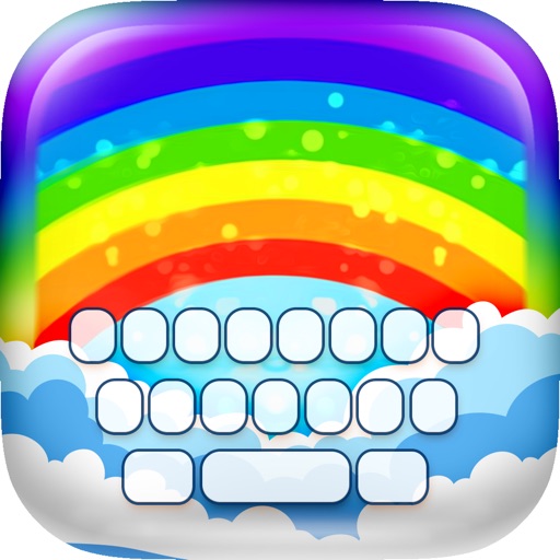 KeyCCM –  Rainbow : Custom Cute Color & Wallpaper Keyboard Designs Themes Style Photo Skins
