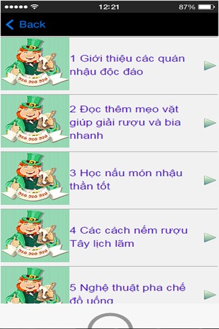 Nhậu Tâm Pháp - Bí Kíp về Bia Rượu Cách Pha Chế Đồ Uống và Làm Món Mồi Ngon screenshot 3