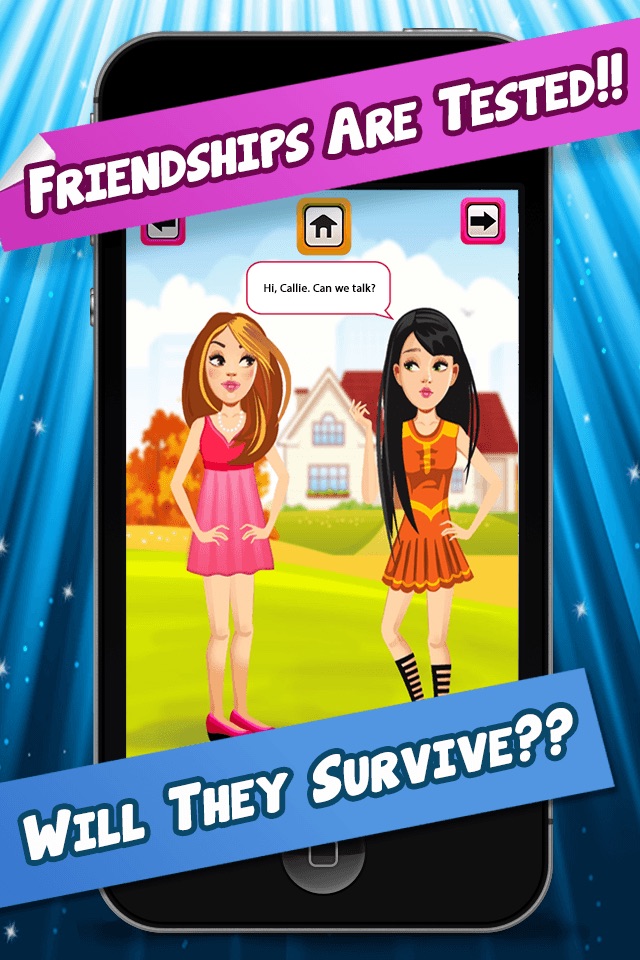 My Teen Life Campus Gossip Story Part 2 - The Social Episode Dating Game screenshot 2
