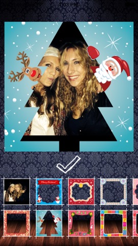 Frame My Photo: メリークリスマスのためのデジタルフォトフレームやグリーティングカードのおすすめ画像5