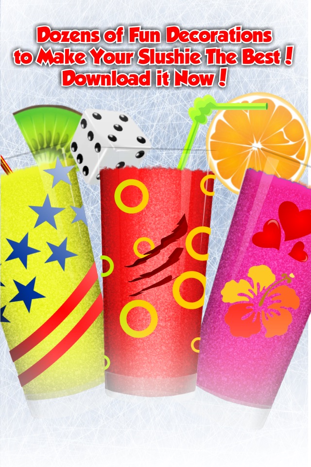 Frozen Slushy Maker: Make Fun Icy Fruit Slushies! by Free Food Maker Games Factory screenshot 3