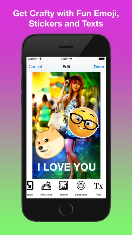 Free Photo Editor - Effects, More 20 Tools, Emoji, Stickers