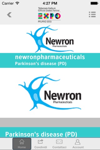 Newron Pharmaceutical screenshot 2