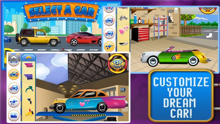 Amazing Car Creator - Design your Vehicle