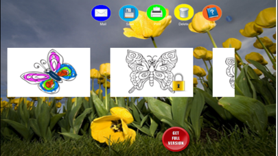 How to cancel & delete Coloring Book Butterflies from iphone & ipad 3