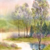 Paint a Spring Landscape in Watercolor