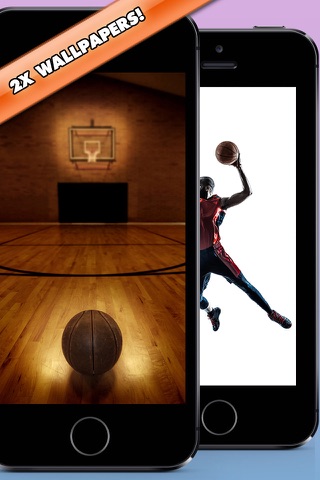 Basketball Wallpapers and Backgrounds - Ad Free Edition screenshot 2