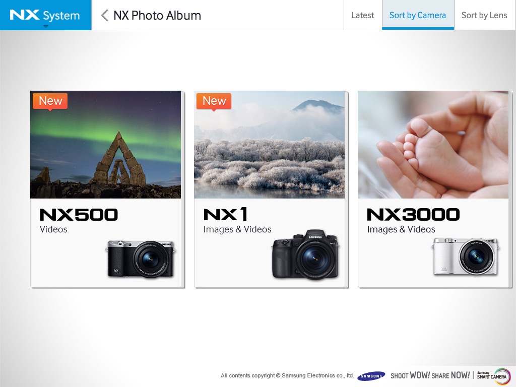 Samsung SMART CAMERA NX for iPad screenshot 3