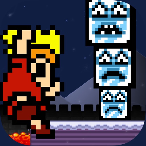 A Super Ninja Dash : 8-Bit Heroes iOS App