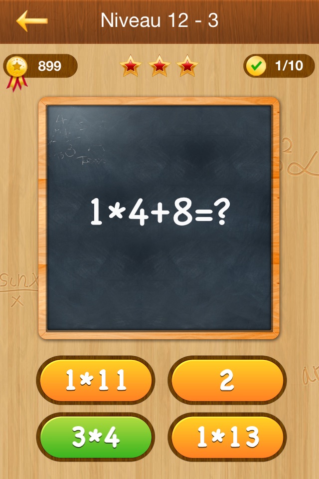 Math Master - education arithmetic puzzle games, train your skills of mathematics screenshot 3