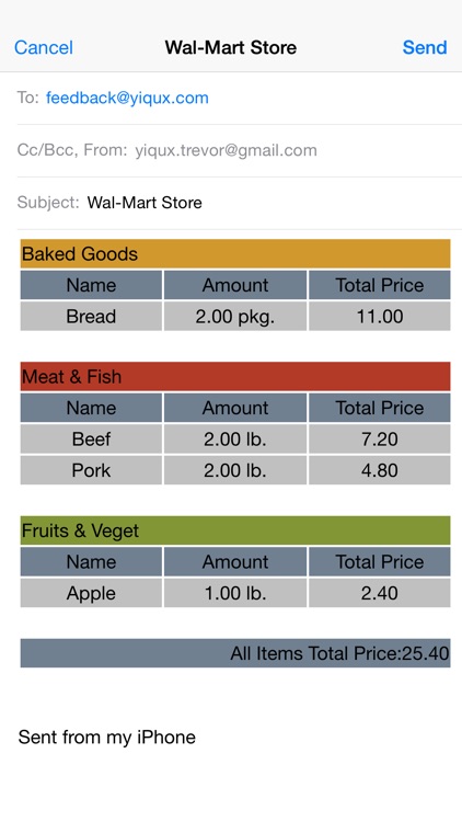 Grocery Shopping List FREE - Buying List & Checklist for Supermarket