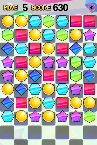 Zen Geometry Collection - A Match 3 Game To Line Up The Circles, Diamonds, and Squares FREE screenshot 3