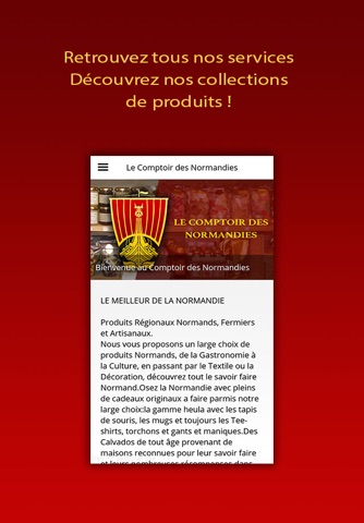 COMPTOIR DES NORMANDIES screenshot 2