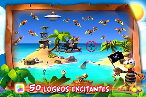 Crazy Chicken Pirates - Moorhuhn series screenshot 3