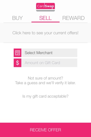 CardSwap - Free Gift Cards and Cash-back Savings on Everyday Purchases screenshot 3