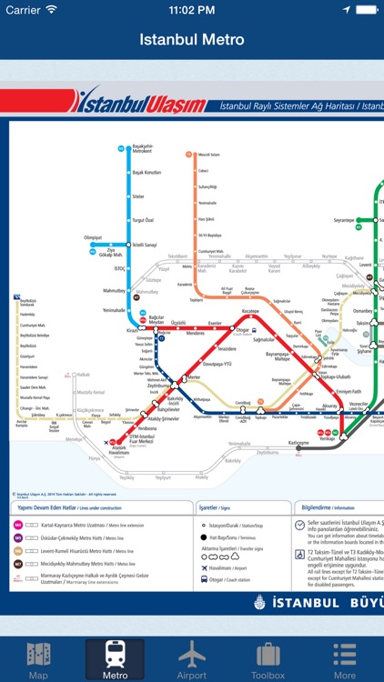 Istanbul Offline Map - City Metro Airport and Travel Plan