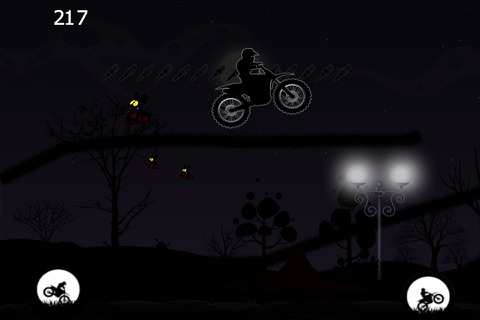 Dark Moto Race : Black Night Bike Racing Challenge screenshot 4