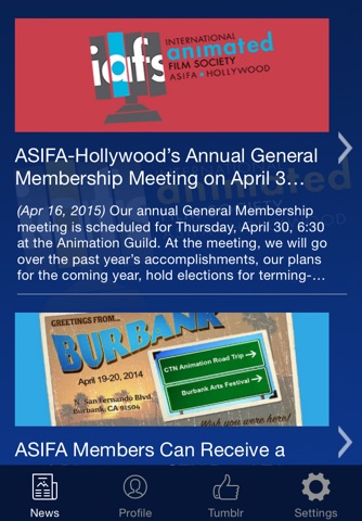 ASIFA-Hollywood screenshot 2