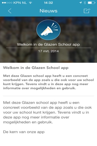De Glazenschool school app screenshot 4
