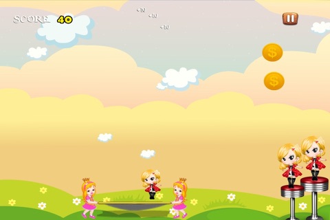 Little Girls Cupcake Hop Game - A Lite Jumping Dash LX screenshot 4