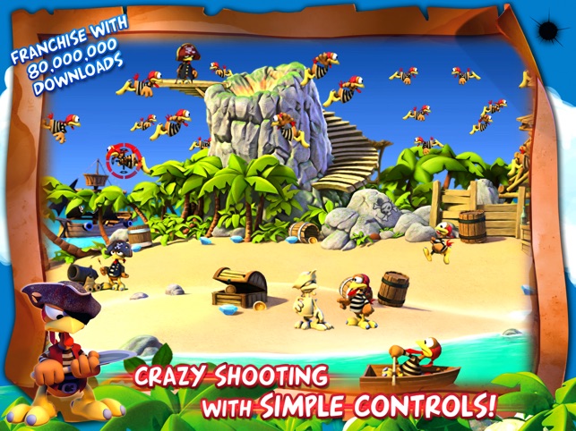 ‎Crazy Chicken Pirates - Moorhuhn series Screenshot