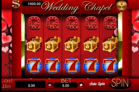 Wedding Chapel Slots - FREE Vegas Casino Jackpot Machine screenshot 2