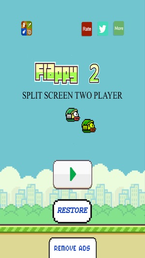 Flappy 2 Players - 兩人像素鳥(圖1)-速報App