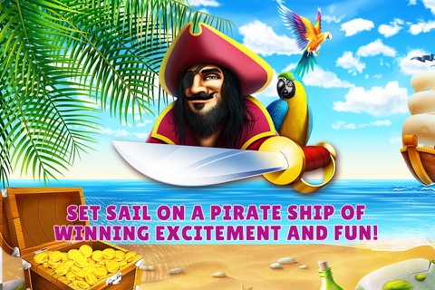 Slots Pirates Treasure - Free Slot Machine Game screenshot 4