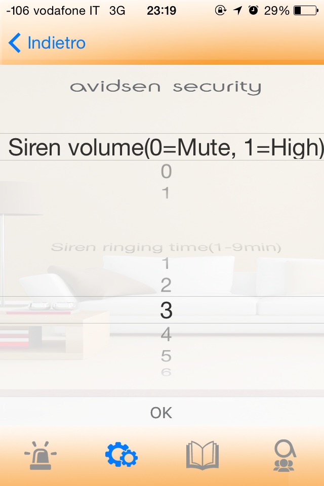 Avidsen Security screenshot 2